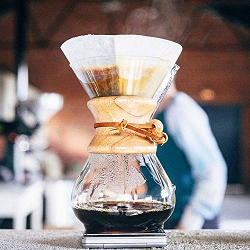 Chemex Classic Series, Pour-over Glass Coffeemaker, 8-Cup - Exclusive Packaging